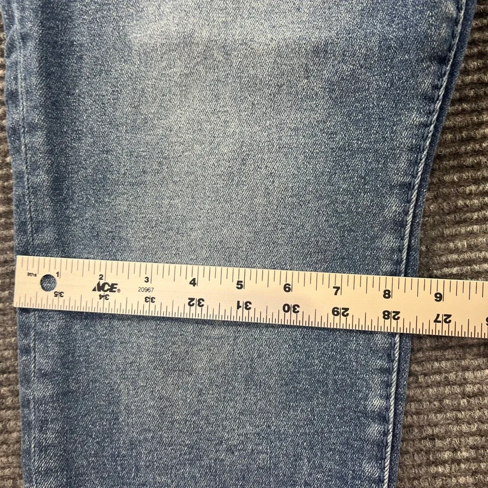 True Religion Danny Tapered Jeans Mens 34x29 Blue Medium Wash Horseshoe Pocket